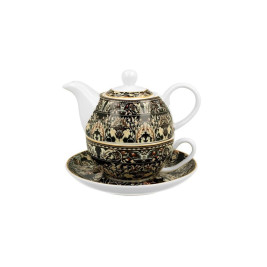 Czajniczek z filiżanką i spodkiem 350 ml W. MORRIS - ACANTHUS LEAVES 