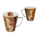 Komplet filiżanka i kubek Gustav Klimt Złote Łzy