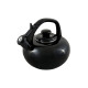 Czajnik emaliowany 2,5L | Forchetto "Luna Nero" Czarny