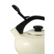 Czajnik emaliowany 2,5L | Forchetto "Luna Cremoso" Kremowy