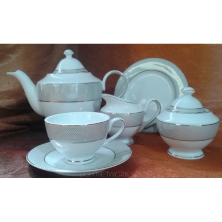 Serwis do herbaty dla 12 osób/27 elementów | Bogucice "Fonia"