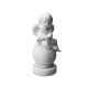Aniołek siedzący na kuli - alabaster grecki 10 cm