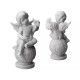 Aniołek siedzący na kuli- alabaster grecki 15 cm