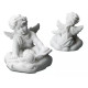 Aniołek na motorze - alabaster grecki 9 cm