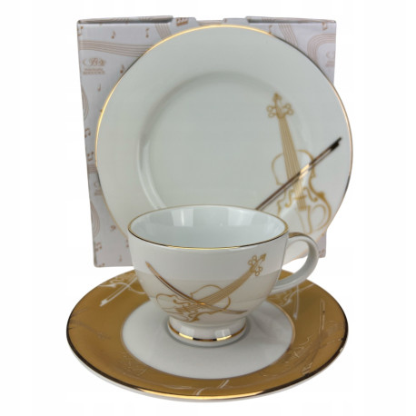 Zestaw śniadaniowy dla 1 osoby - 3 elementy - Bogucice "Karol Szymanowski"