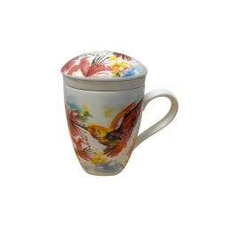 Kubek z zaparzaczem 300ml | Bogucice "Koliber"