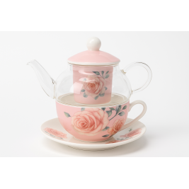 Tea for one z podstawką | Royal Garden