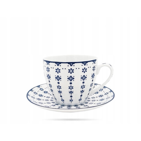 Filiżanka wysoka ze spodkiem | Bogucice "Flisty"