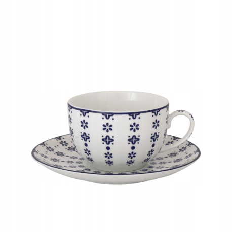 FIliżanka niska ze spodkiem | Bogucice "Flisty"
