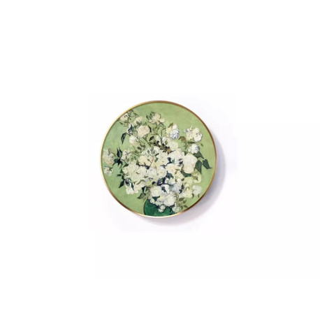 Obrazek okrągły - V. van Gogh "Róże" (CARMANI)