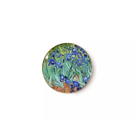 Obrazek okrągły - V. van Gogh "Irysy" (CARMANI)