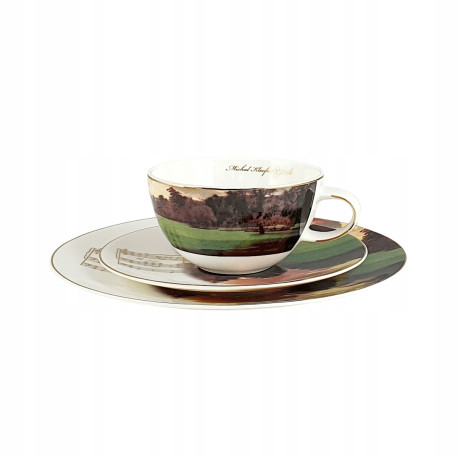 BOGUCICE Michał Kleofas Ogiński zestaw śniadaniowy dla 1 osoby 3 elementy