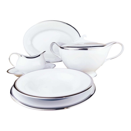 Serwis obiadowy dla 6 osób/27 el. | Bogucice "Cleopatra platin"