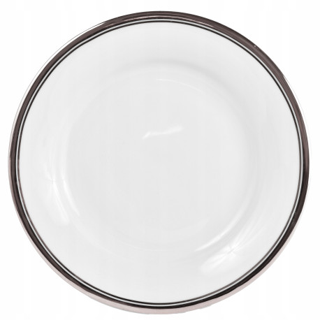 Komplet talerzy dla 6 osób/18 el. | Bogucice "Cleopatra platin"