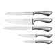 Zestaw noży w bloku 5 sztuk | NOIS “Libra”