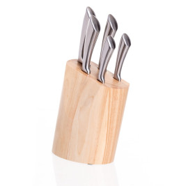 Zestaw noży w bloku 5 sztuk | NOIS “Libra”