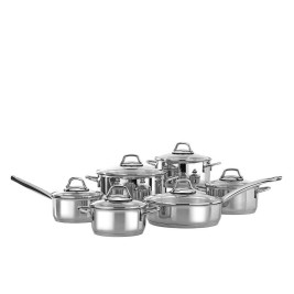 Zestaw Garnków ze stali nierdzewnej 12 el. | NOIS Pierro