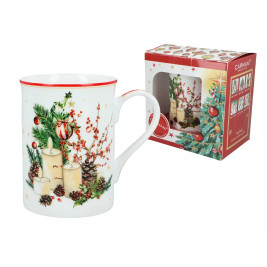Kubek świąteczny Classic - Stroik świąteczny (CARMANI)