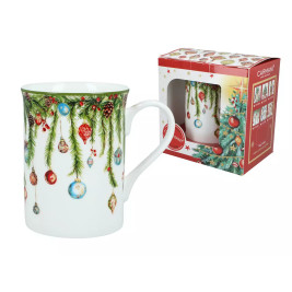 Kubek świąteczny Classic - Stroik świąteczny (CARMANI)