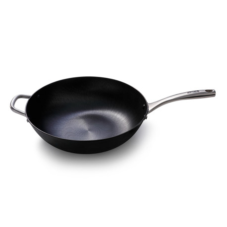 Patelnia wok żeliwna 34cm |Skottsberg Cast Iron