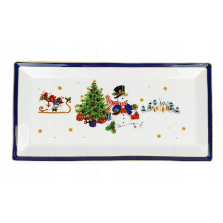 Tacka prostokątna | Bogucice "cicha noc" blue