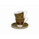 2 filiżanki espresso ze spodkami |DUO "TREE OF LIFE, G. KLIMT"