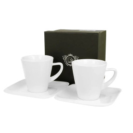 2 filiżanki ze spodkami | DUO INFINITY