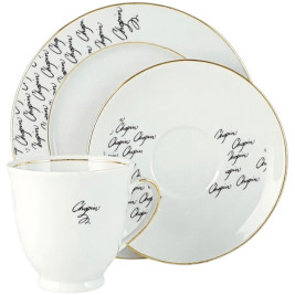 BOGUCICE Fryderyk Chopin zestaw śniadaniowy dla 1 osoby 3 elementy