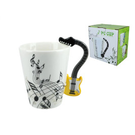 Kubek muzyczny 400 ml - gitara elektryczna