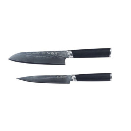 Zestaw 2 noży ze stali damasceńskiej | Nois