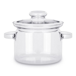 Garnek szklany żaroodporny z pokrywką 2L | SIMAX Nyko