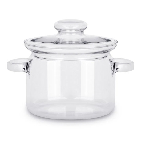 Garnek szklany żaroodporny z pokrywką 2L | SIMAX Nyko