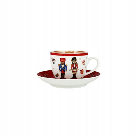 Filiżanka ze spodkiem 340ml | Bogucice "Cicha Noc"