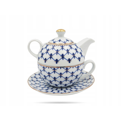 Zestaw czajniczek z filiżanką 2 w 1, 300 ml | Bogucice "Swietłana"