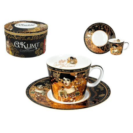 Filiżanka espresso 100ml - G. Klimt, Adela (CARMANI)