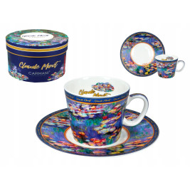 Filiżanka espresso 100ml - C. Monet, Lilie wodne (CARMANI)