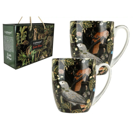 Komplet 2 kubków 400ml - Exotic mood (CARMANI)