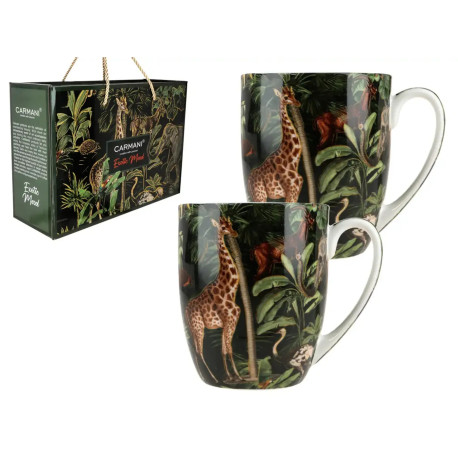 Komplet 2 kubków 400ml - Exotic mood (CARMANI)
