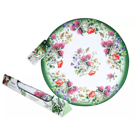 Podkładka na stół okrągła - Koniczyna (CARMANI)