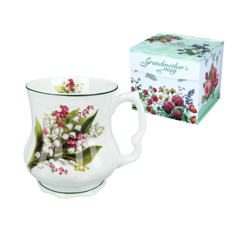 Kubek Babuni 380 ml - konwalia