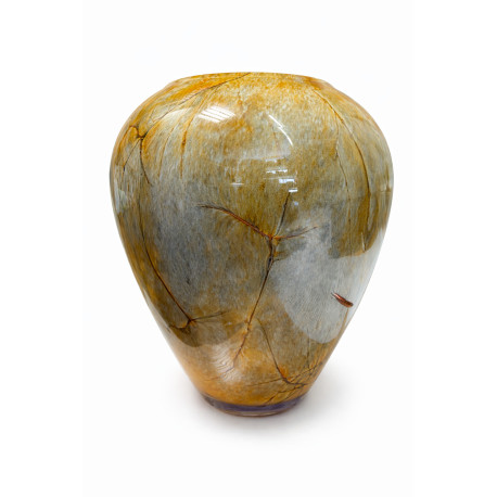 Wazon szklany dekoracyjny 21cm | Krosno