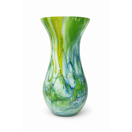 Wazon szklany dekoracyjny wys. 25cm | Krosno