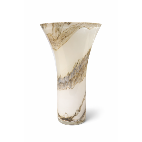 Wazon szklany dekoracyjny wys. 27cm | Krosno