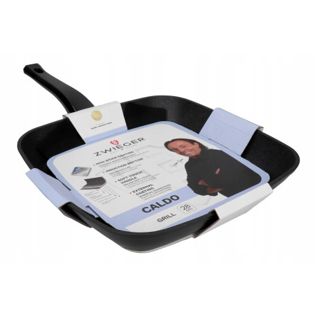 Patelnia grillowa Zwieger Caldo 28 cm non-stick (nieprzywierająca)