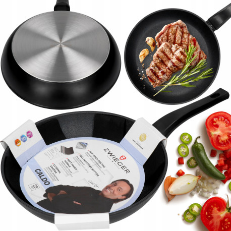 Patelnia tradycyjna Zwieger Caldo 28 cm non-stick (nieprzywierająca)