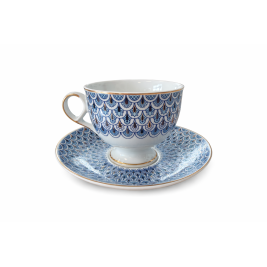 Porcelanowa filiżanka ze spodkiem 0,2/15 cm Bogucice Kamila