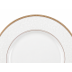 Komplet talerzy dla 6 osób 18 elementów Porcelana Bogucice New Hollis Gold