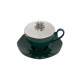 Komplet 2 filiżanek ze spodkami 250 ml Veroni Royal Green