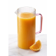 Zestaw 6 szklanek do napojów 350 ml + dzbanek 1,5L Vialli Design Różowy