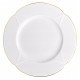 Serwis obiadowo - herbaciany dla 6 osób 33 elementy Porcelana Bogucice - Perla gold